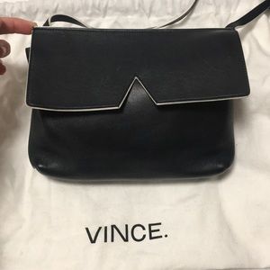 Vince Black Crossbody Bag